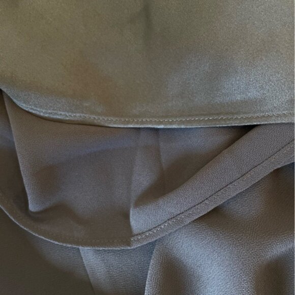 NEW Reformation Anaiis Long Silk Backless Dress Morel Brown | US 4 UK 8 - Picture 9 of 12